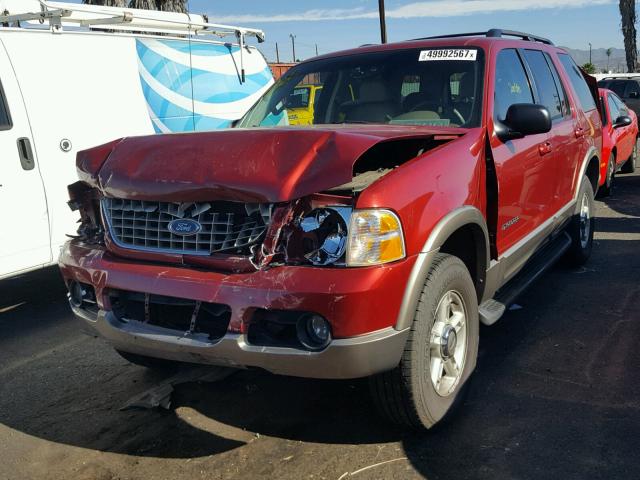 1FMZU64W12ZA48985 - 2002 FORD EXPLORER E RED photo 2