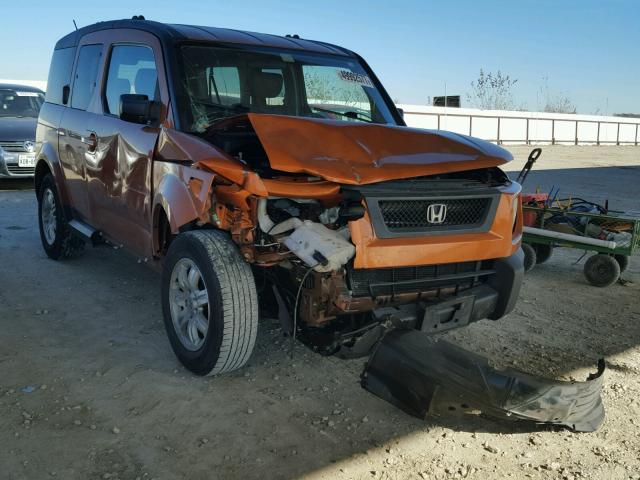 5J6YH28736L015537 - 2006 HONDA ELEMENT EX ORANGE photo 1