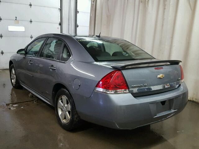 2G1WT57K091145300 - 2009 CHEVROLET IMPALA 1LT GRAY photo 3