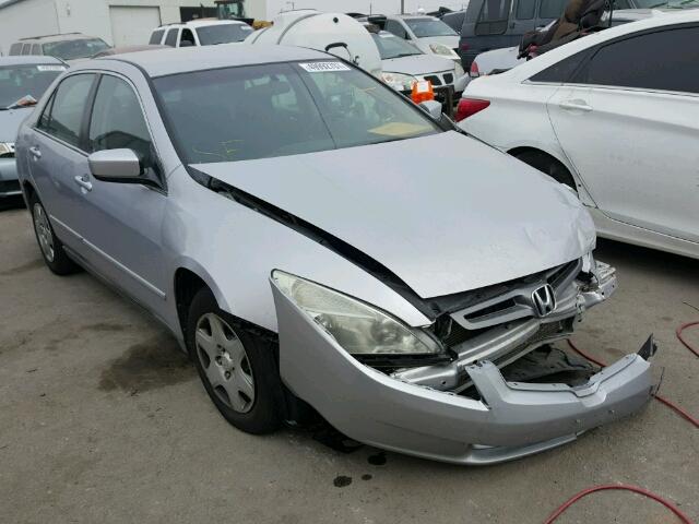 1HGCM56425L005264 - 2005 HONDA ACCORD LX SILVER photo 1