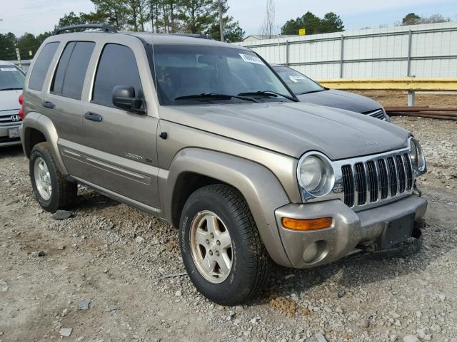 1J4GL58K83W731182 - 2003 JEEP LIBERTY LI GOLD photo 1
