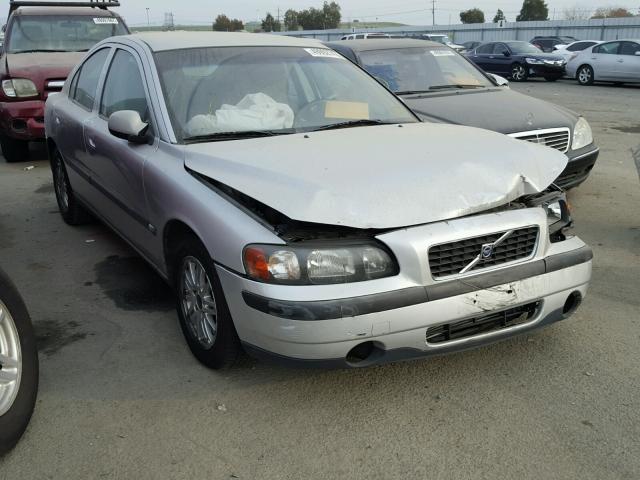 YV1RS61T632252044 - 2003 VOLVO S60 SILVER photo 1