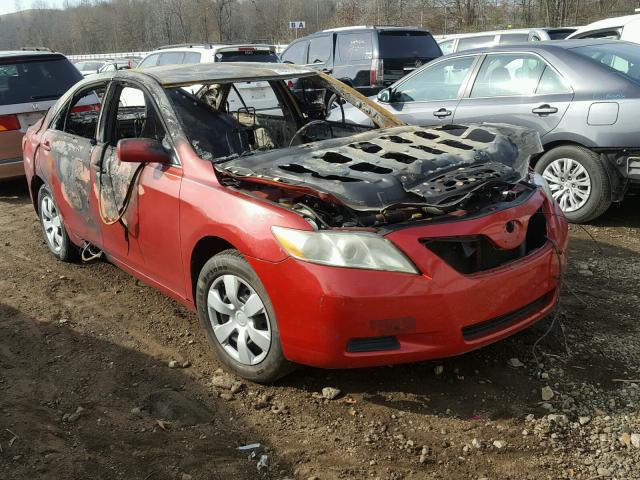 4T1BE46K88U251648 - 2008 TOYOTA CAMRY CE RED photo 1