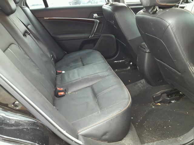 3LNHL2GC6CR824185 - 2012 LINCOLN MKZ შავი ფოტო 6