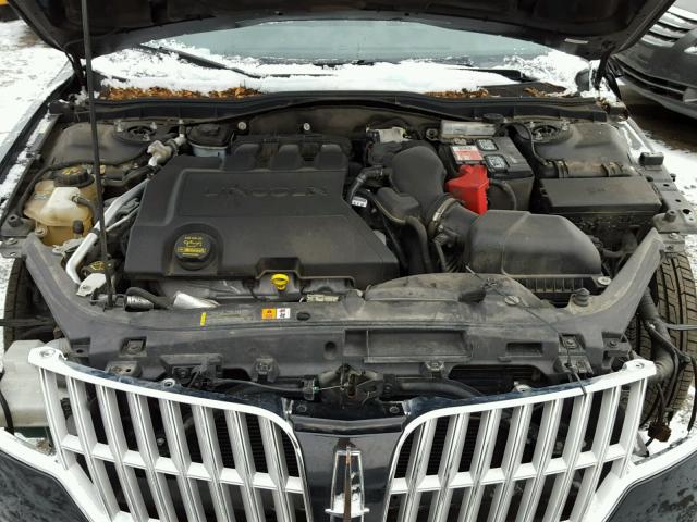 3LNHL2GC6CR824185 - 2012 LINCOLN MKZ შავი ფოტო 7