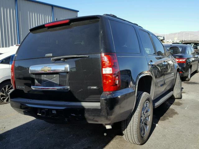 1GNFC13029R259141 - 2009 CHEVROLET TAHOE C150 BLACK photo 4