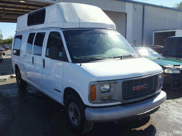 1GTHG39R511187670 - 2001 GMC SAVANA G35 WHITE photo 1