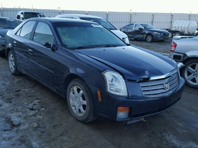 1G6DM57N530109176 - 2003 CADILLAC CTS BLUE photo 1