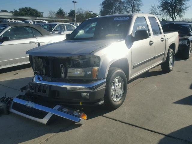 1GCCS13E588138537 - 2008 CHEVROLET COLORADO BEIGE photo 2