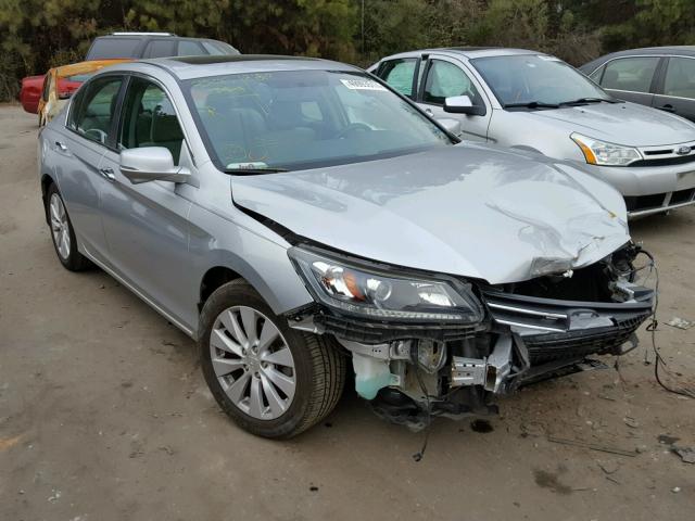 1HGCR2F73EA003495 - 2014 HONDA ACCORD EX SILVER photo 1