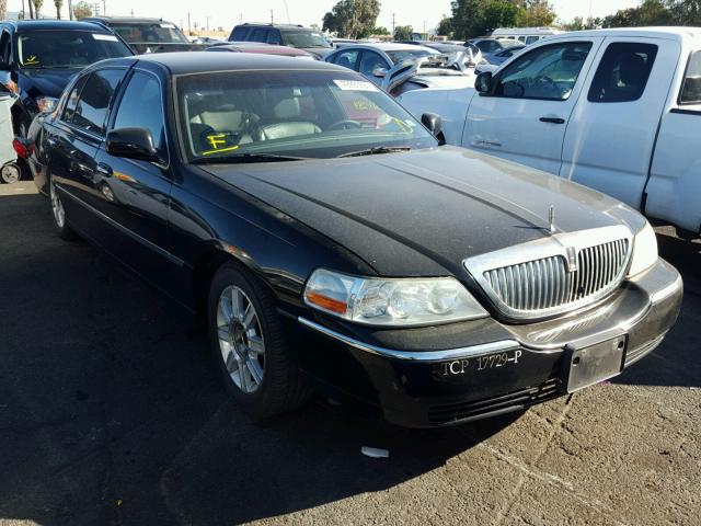 1LNHM84W07Y624117 - 2007 LINCOLN TOWN CAR E BLACK photo 1