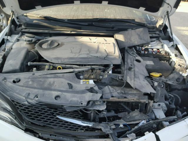 1C3CCCDG1GN110442 - 2016 CHRYSLER 200 S WHITE photo 7