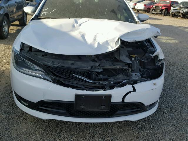 1C3CCCDG1GN110442 - 2016 CHRYSLER 200 S WHITE photo 9