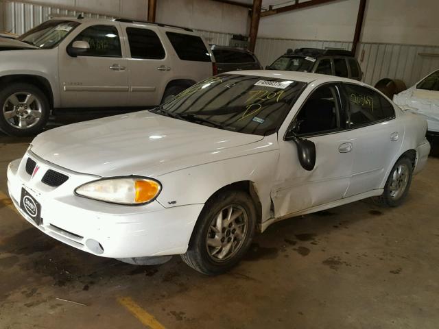 1G2NF52EX4C237209 - 2004 PONTIAC GRAND AM S WHITE photo 2