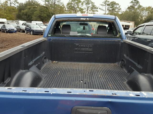 1FTRF122X6NA61636 - 2006 FORD F150 BLUE photo 6