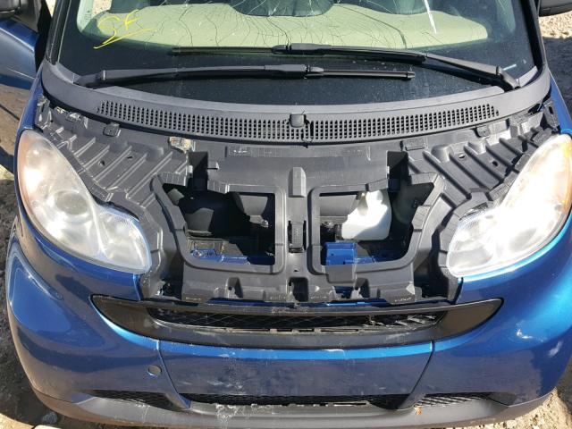 WMEEK31X48K123699 - 2008 SMART FORTWO PAS 蓝色 照片 7