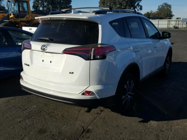 JTMZFREV2HJ143567 - 2017 TOYOTA RAV4 LE WHITE photo 4