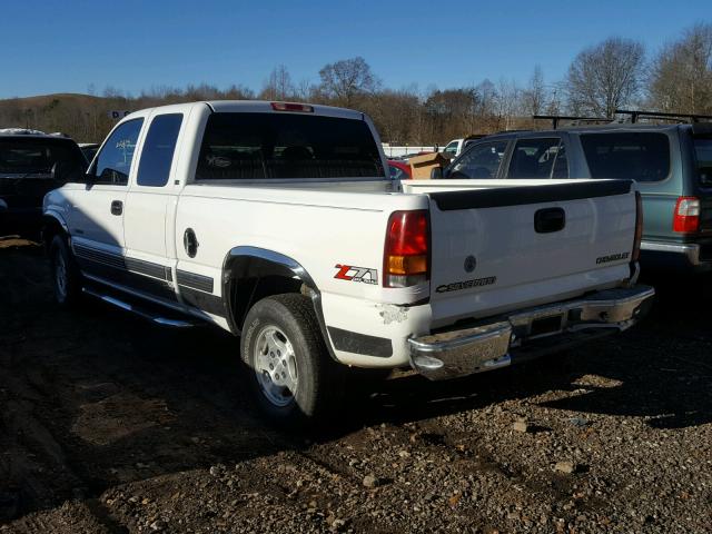 1GCEK19T01E129508 - 2001 CHEVROLET SILVERADO WHITE photo 3