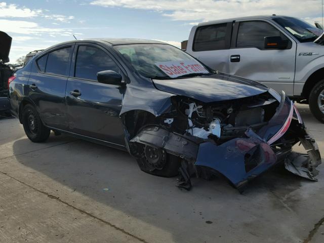 3N1CN7AP5GL910858 - 2016 NISSAN VERSA S BLUE photo 1