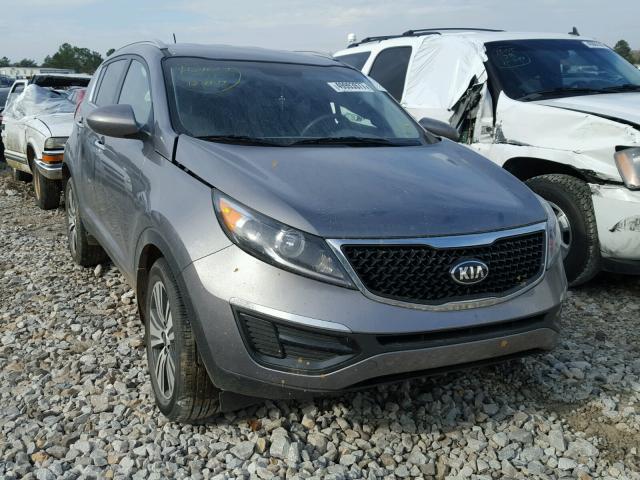 KNDPC3AC0G7805630 - 2016 KIA SPORTAGE E GRAY photo 1