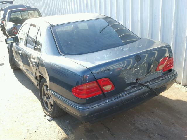 WDBJF65H7XA780604 - 1999 MERCEDES-BENZ E 320 GREEN photo 3