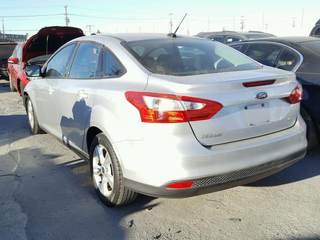 1FADP3F27DL340831 - 2013 FORD FOCUS SE SILVER photo 3