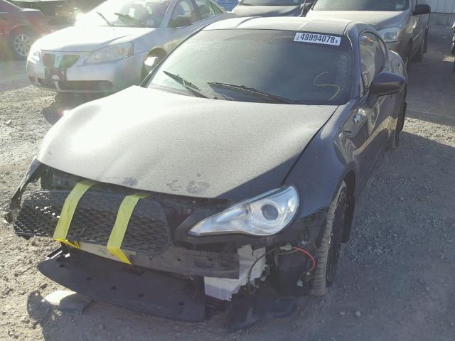 JF1ZNAA18D2723939 - 2013 TOYOTA SCION FR-S BLACK photo 2