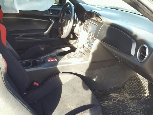 JF1ZNAA18D2723939 - 2013 TOYOTA SCION FR-S BLACK photo 5