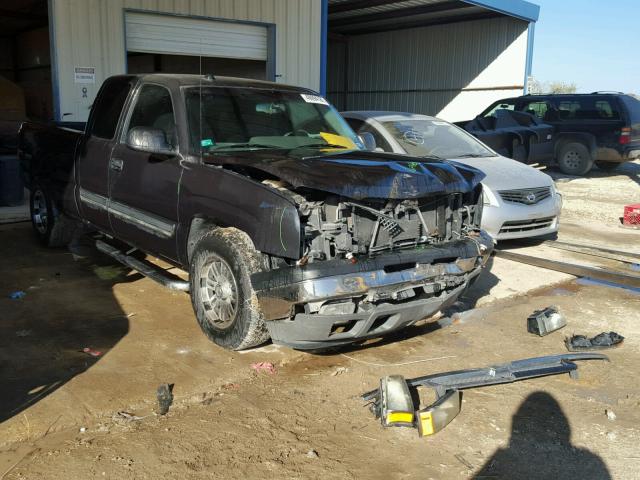 2GCEC19T851165256 - 2005 CHEVROLET SILVERADO GRAY photo 1