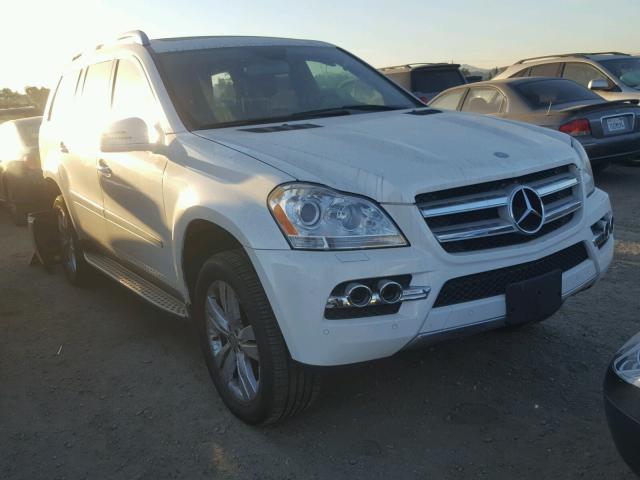 4JGBF7BE5BA733551 - 2011 MERCEDES-BENZ GL 450 4MA WHITE photo 1