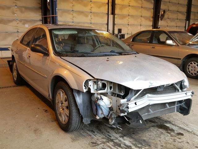 1C3EL56R54N210123 - 2004 CHRYSLER SEBRING LX SILVER photo 1