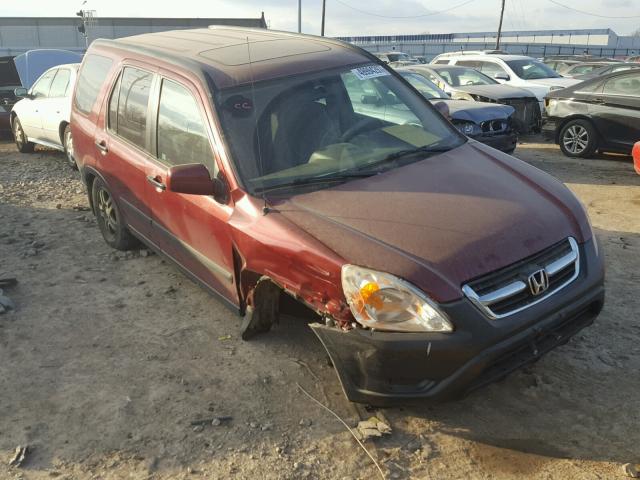 SHSRD78853U100852 - 2003 HONDA CR-V EX BURGUNDY photo 1