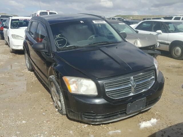 1B3HB48A69D226391 - 2009 DODGE CALIBER SX BLACK photo 1