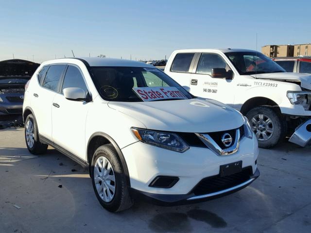 5N1AT2MT9GC772769 - 2016 NISSAN ROGUE S WHITE photo 1