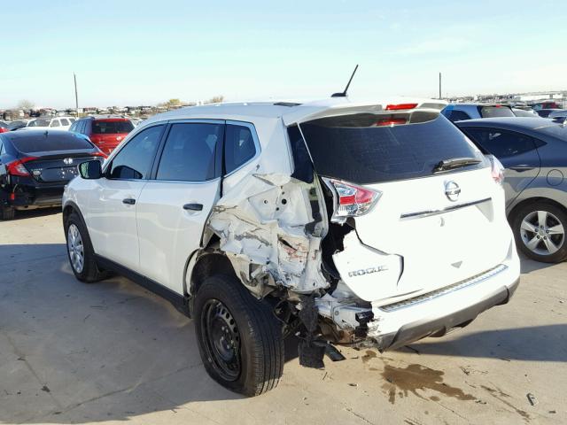 5N1AT2MT9GC772769 - 2016 NISSAN ROGUE S WHITE photo 3