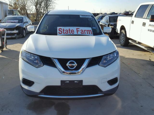 5N1AT2MT9GC772769 - 2016 NISSAN ROGUE S WHITE photo 9
