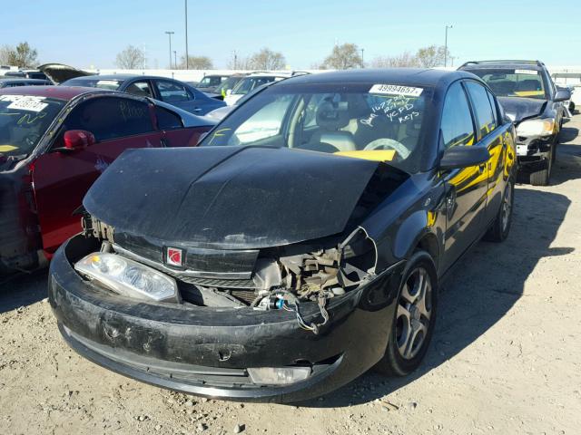 1G8AL54F04Z104801 - 2004 SATURN ION LEVEL BLACK photo 2
