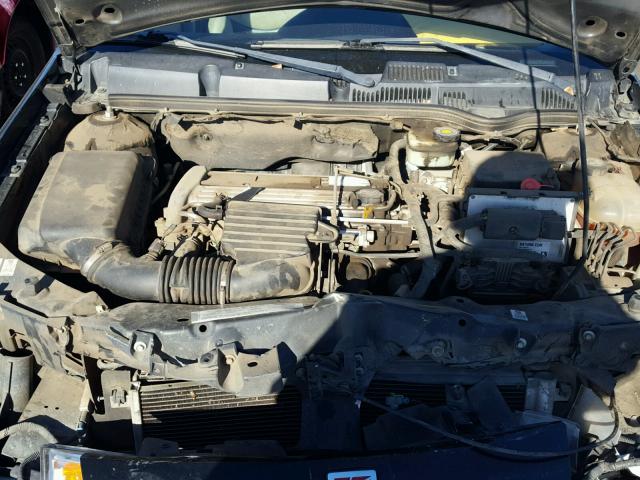 1G8AL54F04Z104801 - 2004 SATURN ION LEVEL BLACK photo 7