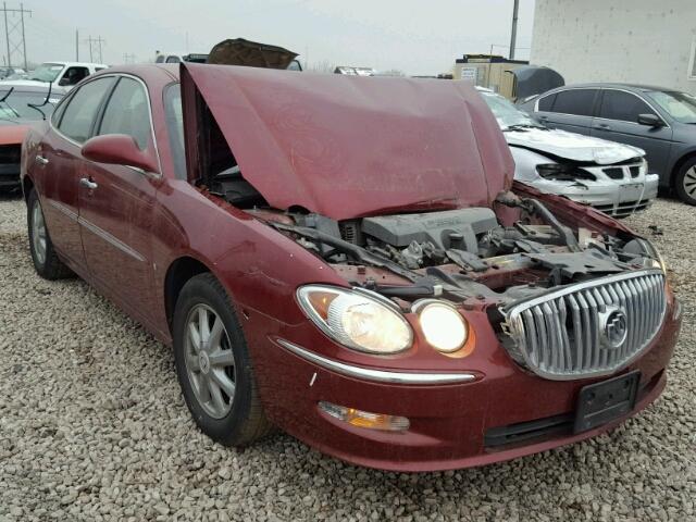 2G4WD582581338152 - 2008 BUICK LACROSSE C RED photo 1