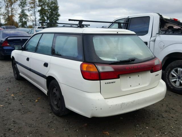 4S3BH6259Y6300402 - 2000 SUBARU LEGACY BRI WHITE photo 3