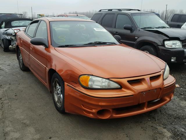 1G2NW52EX4C116048 - 2004 PONTIAC GRAND AM G ORANGE photo 1