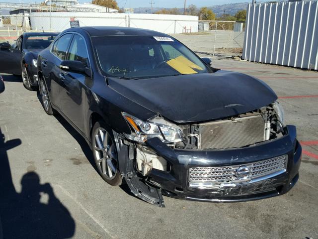 1N4AA5AP5AC811860 - 2010 NISSAN MAXIMA S BLACK photo 1