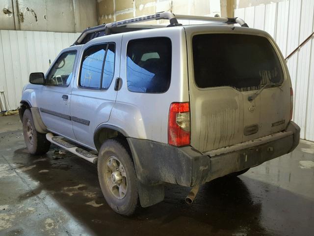 5N1ED28T11C576440 - 2001 NISSAN XTERRA XE WHITE photo 3