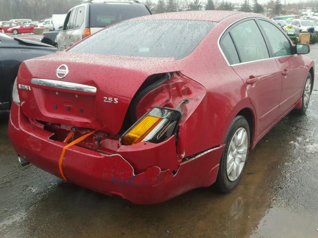 1N4AL21E69N518654 - 2009 NISSAN ALTIMA 2.5 RED photo 4