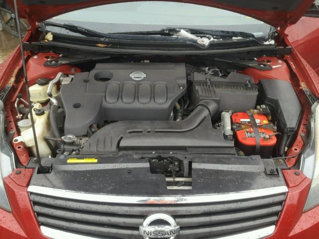 1N4AL21E69N518654 - 2009 NISSAN ALTIMA 2.5 RED photo 7