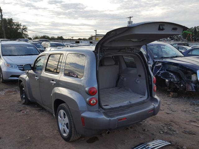 3GNDA13DX6S562709 - 2006 CHEVROLET HHR LS Gris foto 3