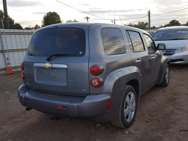 3GNDA13DX6S562709 - 2006 CHEVROLET HHR LS Gris foto 4