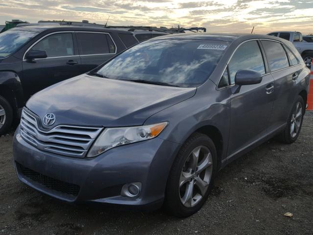 4T3ZK3BB9BU039816 - 2011 TOYOTA VENZA BASE GRAY photo 2