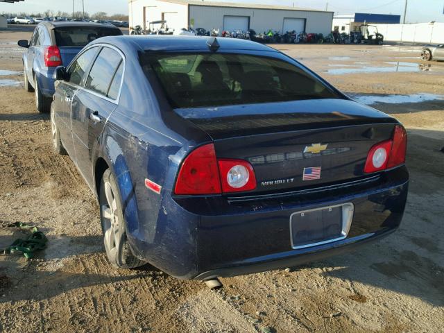 1G1ZC5E03CF305913 - 2012 CHEVROLET MALIBU 1LT 蓝色 照片 3