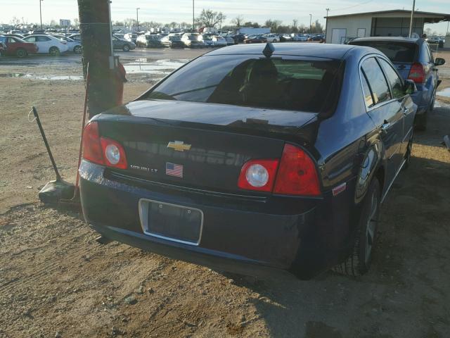 1G1ZC5E03CF305913 - 2012 CHEVROLET MALIBU 1LT BLUE photo 4